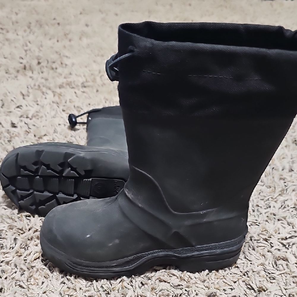 Black Waterproof Winter Boots